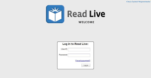 Read Live Welcome screen